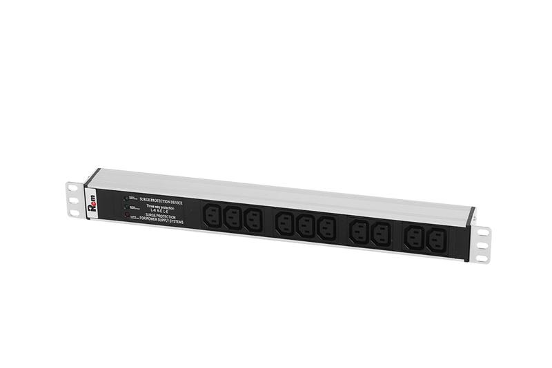 Блок распределения питания Rem-10 R-10-10C13-I-440-Z 10хC13 C14 10А базов. горизонт. Rem 1457854