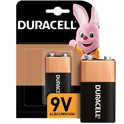Элемент питания алкалиновый "крона" 6LR61/MN 1604 ВР-1 (блист.1шт) Duracell 00000754