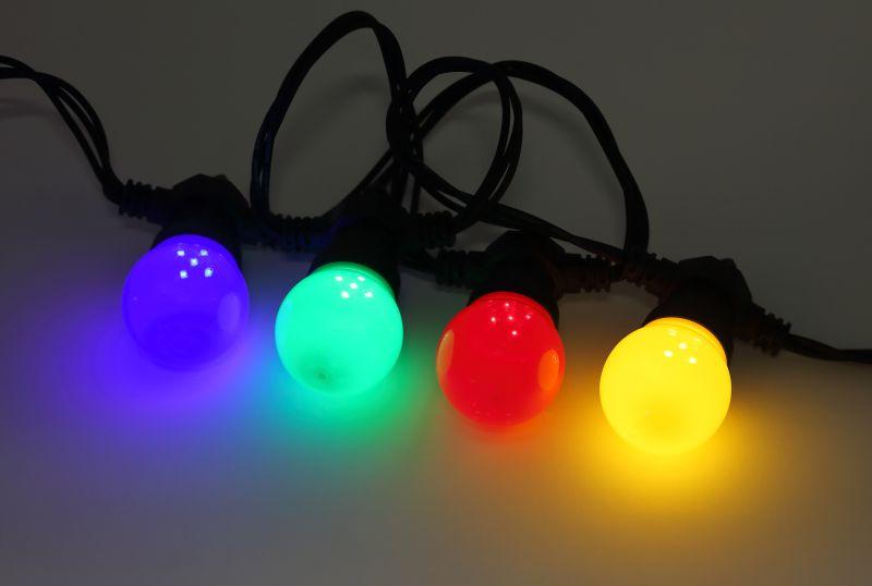 Гирлянда "Белт Лайт" 10м 30LED шаг 30см мультиколор 220В каучуковая изоляция IP65 ЭРА Б0047955