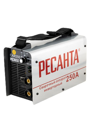 Аппарат сварочный инверторный САИ-250 250А d6 140-240В IP21 горячий старт Ресанта 65/6