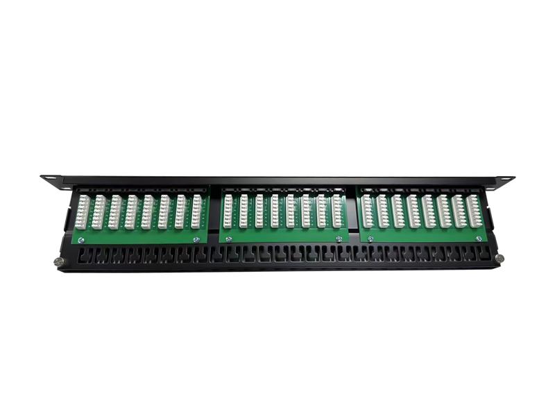 Патч-панель 19дюйм 1U кат.5E неэкранир. высокой плотности 48 портов RJ-45 Dual IDC TOKOV ELECTRIC TKE-PP-5E-1U-48P-UTP