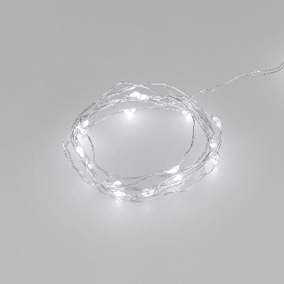 Гирлянда светодиодная ARD-DEW-HOME-2000-CLEAR-20LED-STD White6000 3V Battery Pack IP20 Ardecoled 048701