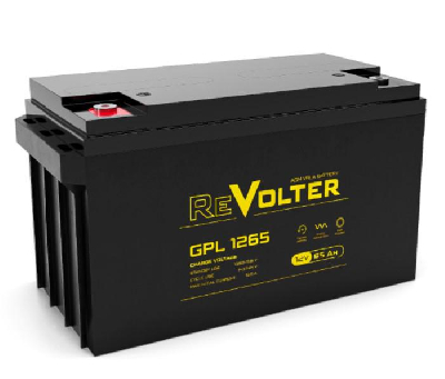 Аккумулятор 12В 65А.ч GPL 1265 REVOLTER 4614040030040