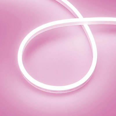 Лента светодиодная AURORA-PS-A120-12x6mm 24V Pink 10Вт/м IP65 2835 герметичная (уп.5м) Arlight 036677