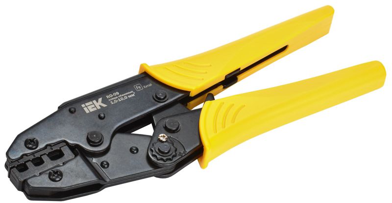 Клещи для обжима КО-09 1.0-10кв.мм IEK TKL30-D15-006