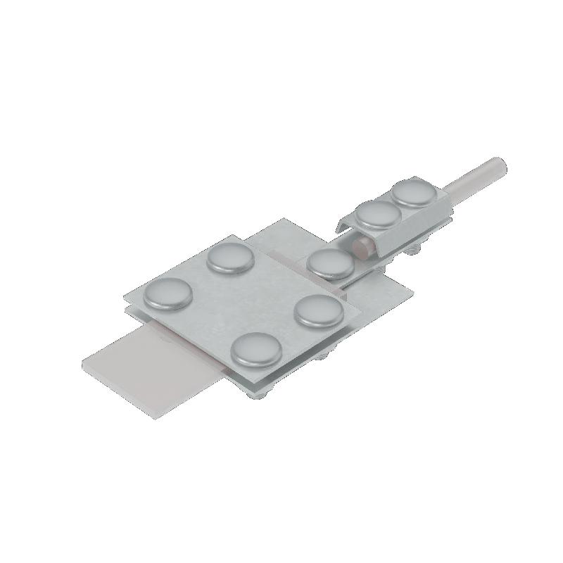 Соединитель контрольный универс. UKS-B30-D5-8 AURAFORT INOX304 полоса до 30мм пруток d5-8мм нерж. сталь КМ MA0075