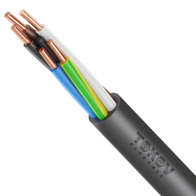 Кабель TOKOV ELECTRIC ВВГнг(А)-LS 5х2.5 ОК (N PE) 0.66кВ (уп.100м) УТ000028599