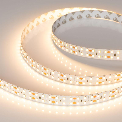 Лента светодиодная RT-A240-15mm 24V Warm 2700К CRI98 19.2Вт/м IP20 2835 открыт. (уп.5м) Arlight 021450(2)