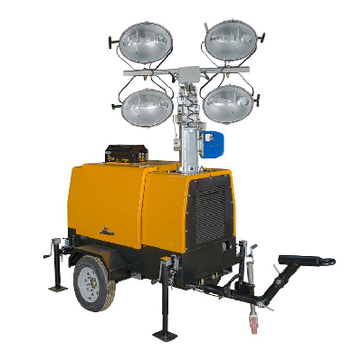 Мачта осветительная Light-Techno LT41 (MH 4х1000 - высота 9 метров) с двигателем Yangdong