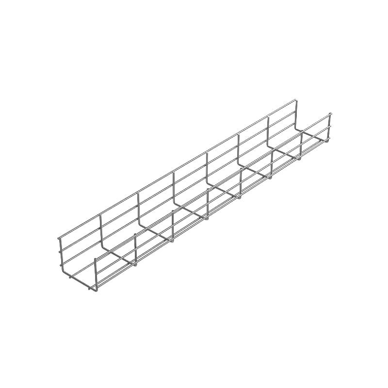 Лоток проволочный 200х85 L3000 сталь 4мм PL85-200-3000 оцинк. КМ LO0225