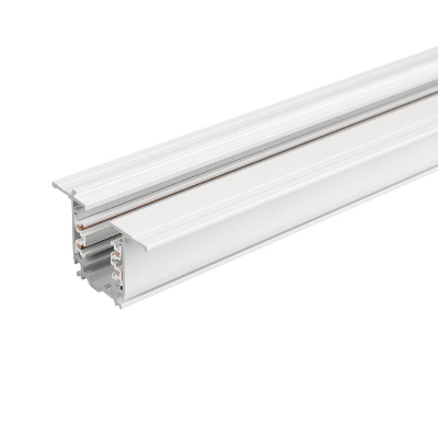 Трек встраиваемый LGD-4TR-TRACK-F-4000-WH-M D IP20 метал. Arlight 055356