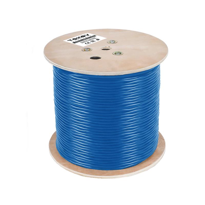 Кабель витая пара F/UTP 4х2х23AWG(0.57мм) кат.6 PVC indoor Fluked tested 305м (м) PRO TOKOV ELECTRIC TKP-C08-F/UTP-42-6-305