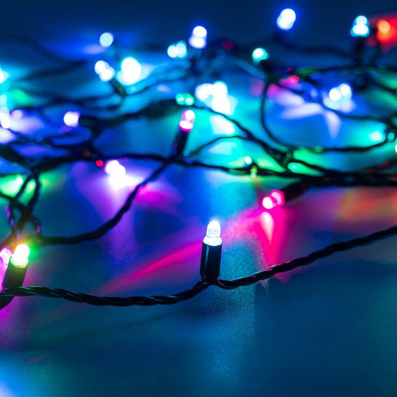 Гирлянда светодиодная ARD-STRING-CLASSIC-15000-BLACK-100LED-LIVE RGB-SPI 12В 53Вт IP65 Ardecoled 031521
