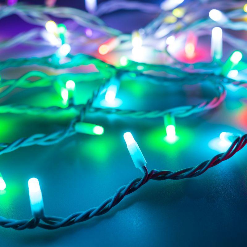 Гирлянда светодиодная ARD-STRING-PRO-10000-WHITE-100LED-MILK-LIVE RGB-DMX24V 10Вт IP65 Ardecoled 031756