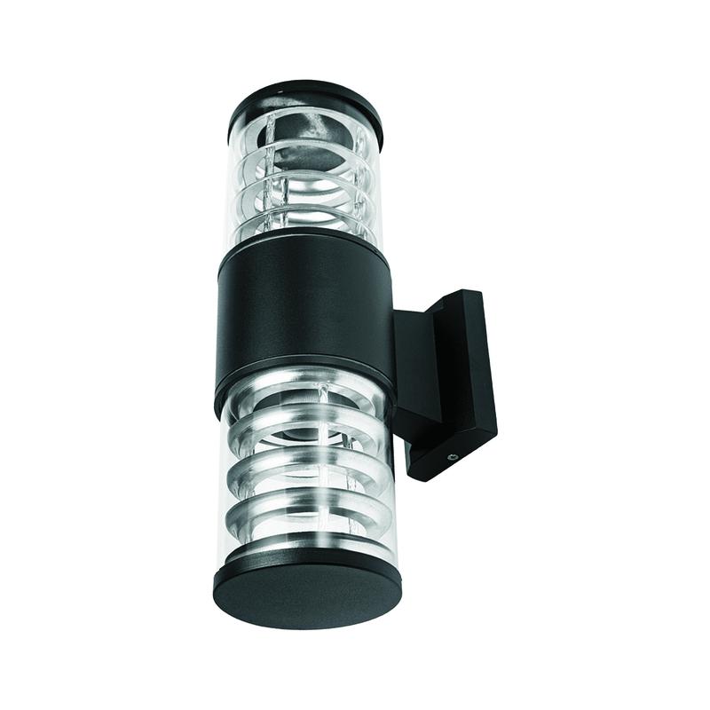 Светильник светодиодный уличный UUL-S12A 2х60W/E27 IP65 BLACK под две лампы Е27 архитектурный накладной корпус черн. Uniel UL-00006808