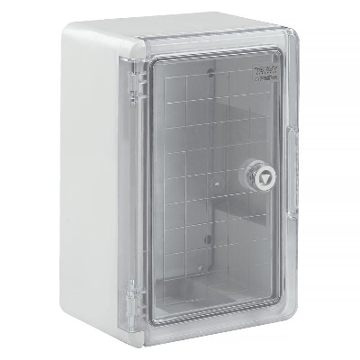 Корпус ударопрочный ЩМПп 300х200х130 IK10 IP65 прозр. дверь АБС пластик PRIZMA TOKOV ELECTRIC TKE-PZ-CPB01-IK10-IP65