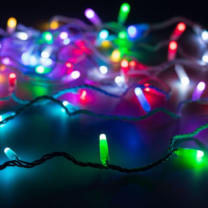 Гирлянда светодиодная ARD-STRING-CLASSIC-20000-WHITE-200LED-MILK-SYNC RGB 230В 13Вт IP65 Ardecoled 028206