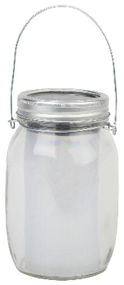 Светильник садовый SL-GL14-JAR-2 13.5см солнечная батарея металл/стекло прозр. ЭРА Б0032579