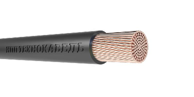 Провод ПуГВнг(А)-LS 1х6 450/750В Ч (бухта) (м) Технокабель 00-00149408