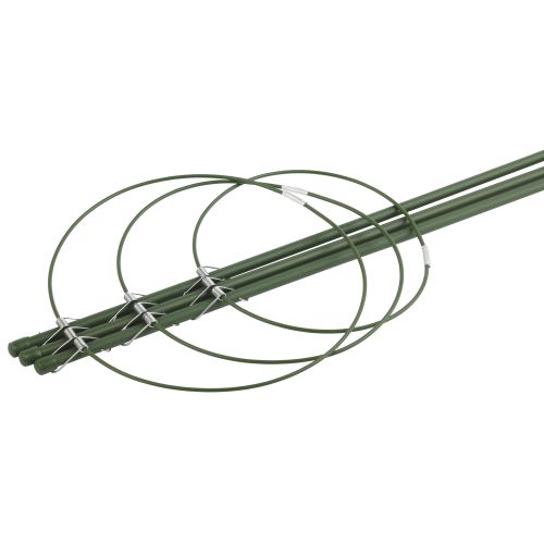 Поддержка для цветов 3 кольца 60см (60/480) GFS-3-60 Green Apple Б0008276