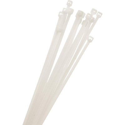 Хомут кабельный (стяжка) PCT 2.5х120-100WH PA6.6 (уп.100шт) JazzWay 5053557