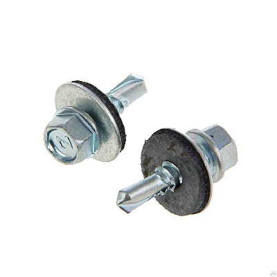 Саморез кровельный 6.3х19 с буром оцинк. (коробка) (уп.5кг) Tech-Krep/Zitar 144789