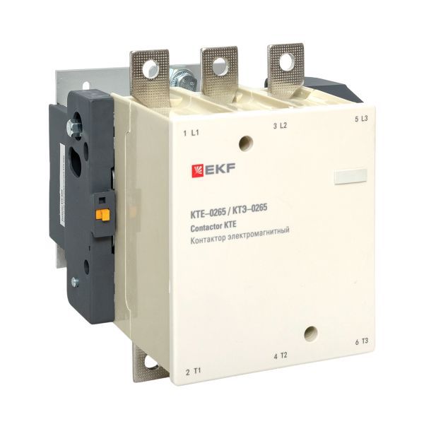Контактор КТЭ 265А кат. 380В AC 1НО EKF ctr-b-265-380