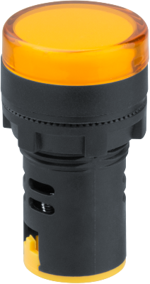Лампа индикаторная 82 802 NBI-I-AD22-230-Y d22мм 230В AC/DC жел. Navigator 82802