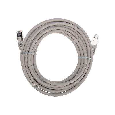 Патч-корд F/UTP кат.6 RJ45-RJ45 26AWG LSZH 5м сер. Rexant 02-0210-5