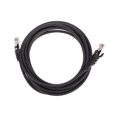 Патч-корд U/UTP CAT 5e RJ45-RJ45 26AWG LSZH черн. 3м Rexant 02-0102-3